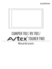 Garmin AVTEX CAMPER 780 Manual Del Usuario