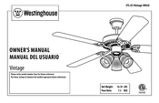 Westinghouse Vintage Manual Del Usuario