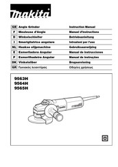 Makita 9564H Manual De Instrucciones