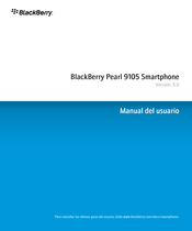 Blackberry Pearl 9105 Manual Del Usuario