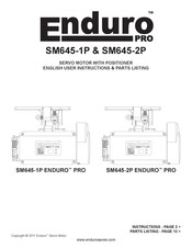 Enduro PRO SM645-2P Manual De Instrucciones