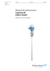 Endress+Hauser Liquicap M FMI51 Hart Manual De Instrucciones