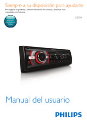 Philips CE138 Manual Del Usuario