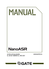 Gate NanoASR Manual