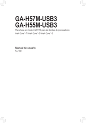 Gigabyte GA-H57M-USB3 Manual De Usuario