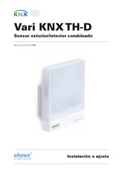 elsner elektronik Vari KNX TH-D Manual Del Usuario