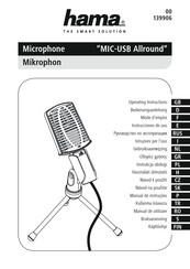 Hama MIC-USB Allround Instrucciones De Uso