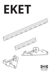 IKEA EKET Manual De Instrucciones