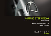 Kalkhoff SHIMANO STEPS E6000 Manual De Instrucciones