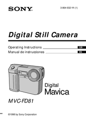 Sony Digital Mavica MVC-FD81 Manual De Instrucciones