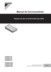 Daikin FDXM50F3V1B Manual De Funcionamiento