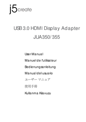 J5create JUA355 Manual Del Usuario