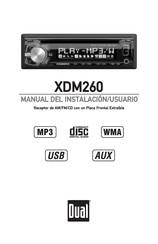 Dual XDM260 Manual Del Instalación/Usuario