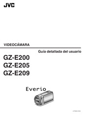 JVC Everio GZ-E200 Guía Detallada Del Usuario