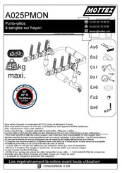 Mottez A025PMON Manual De Instrucciones