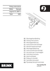 Brink 5091 Instrucciones De Montaje