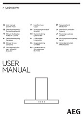 AEG DBE6980HM Manual De Uso