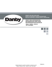 Danby DFF110A1WDB1 Guía De Utilización Y Cuidado Para El Propietario