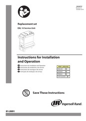 Ingersoll Rand ENL 10 Instruciones De Instalación Y De Servicio