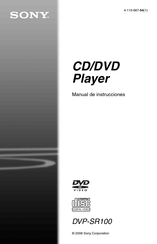 Sony DVP-SR100 Manual De Instrucciones