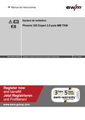 EWM Phoenix 355 Expert 2.0 puls MM TKM Manual De Instrucciones