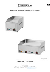 Casselin CPASC60B Manual De Instrucciones