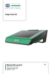 Hella Gutmann mega macs 66 Manual Del Usuario