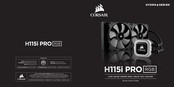 Corsair Hydro H115i PRO RGB Manual De Instrucciones