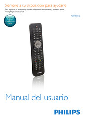 Philips SRP5016 Manual Del Usuario