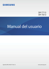 Samsung SM-T813NZKEPEO Manual Del Usuario