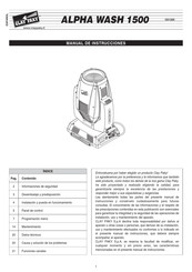 Clay Paky C61320 Manual De Instrucciones