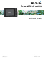 Garmin GPSMAP 800 Serie Manual Del Usuario