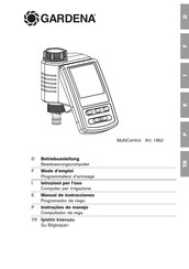 Gardena MultiControl Manual De Instrucciones