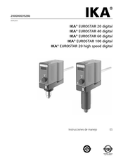 IKA EUROSTAR 100 digital Instrucciones De Manejo