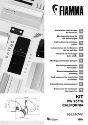 Fiamma 98655-748 Instrucciones De Instalación