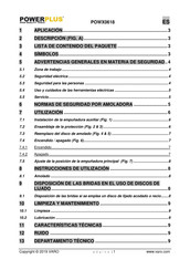 Powerplus POWX0618 Manual De Instrucciones