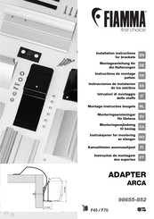 Fiamma 98655-852 Instrucciones De Instalación