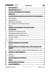 Powerplus POWP1010 Manual De Instrucciones