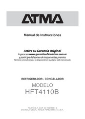 ATMA HFT4110B Manual De Instrucciones