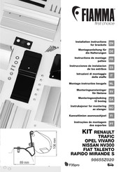 Fiamma 98655Z020 Instrucciones De Instalación