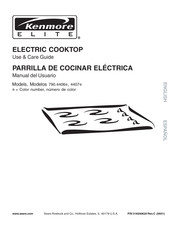 Sears KENMORE ELITE 790.4407 Serie Manual Del Usuario