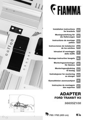 Fiamma 98655Z108 Instrucciones De Instalación