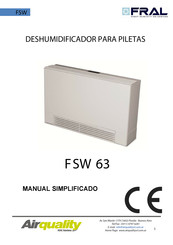 Fral FSW63 Manual Simplificado