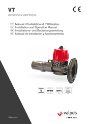 VALPES VT Serie Manual De Instalación Y Funcionamiento