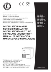 Hoshizaki FM-150KE Manual De Instalación