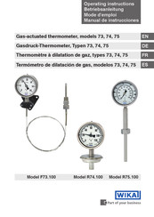 WIKA R75.100 Manual De Instrucciones