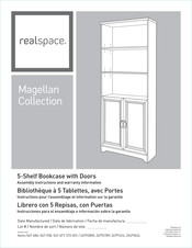 realspace Magellan 547-686 Instrucciones Para El Ensamblaje E Informacion Sobre La Garantie