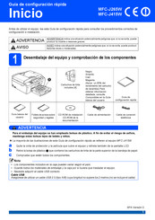 Brother MFC-J265W Guía De Configuración Rápida