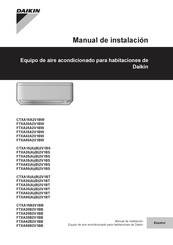 Daikin FTXA50B2V1BS Manual De Instalación