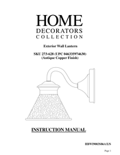 Home Decorators Collection 046335974630 Manual De Instruciones